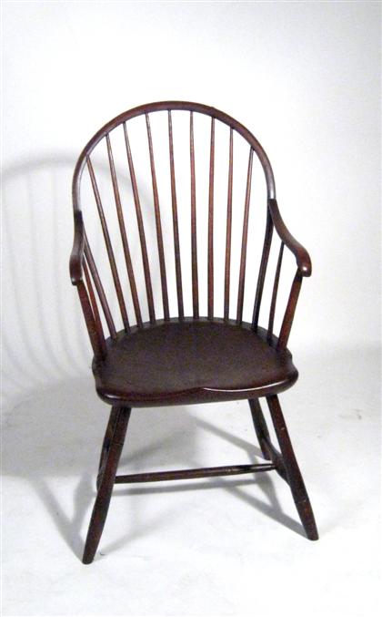 Bow-back Windsor armchair    samuel