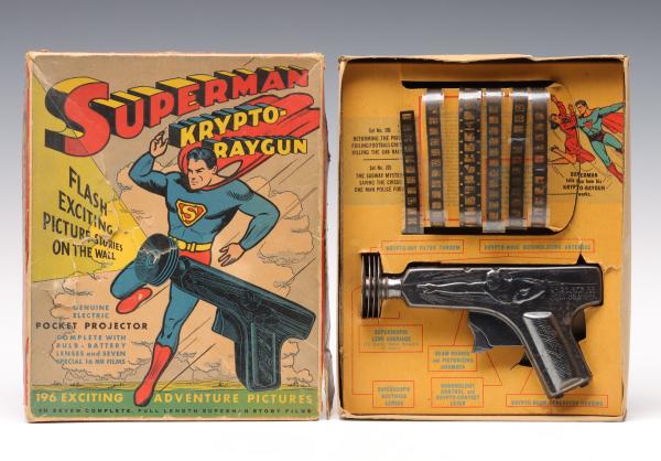 A SUPERMAN KRYPTO-RAYGUN IN THE