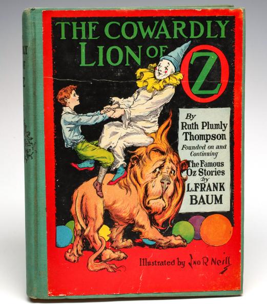 COWARDLY LION OF OZ BY RUTH PLUMLEY