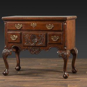 A Chippendale Style Carved Mahogany 2f5575