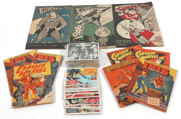 40S SUPER HERO MIGHTY MIDGET COMICS,