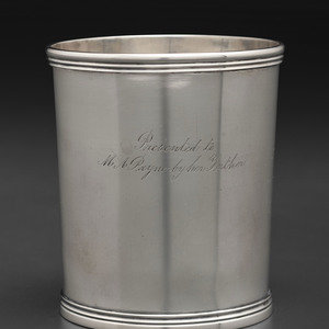 An American Silver Julep Cup
Garner