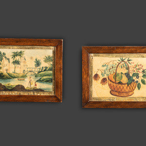 American School, 19th Century
Two works: