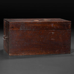A Southern Walnut Sugar Box Circa 2f5655