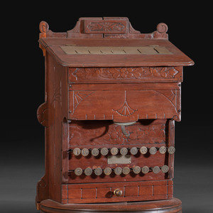 A Carved Wood Change Machine
Hopkins