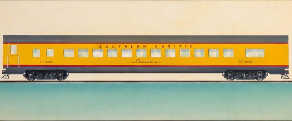 SOUTHERN PACIFIC STREAMLINER CAR BY