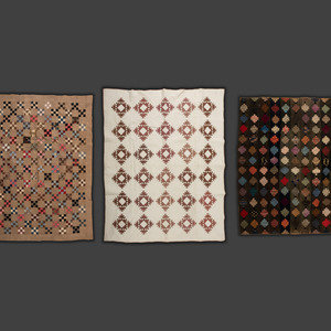 Three Patchwork Quilts
19th/Early