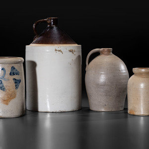 Twelve Stoneware Vessels
19th/Early