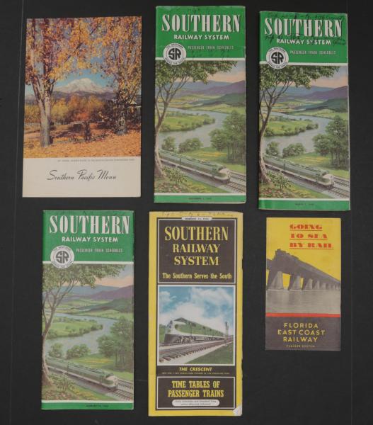 22 PIECES OF SOUTHERN RAILWAY SYSTEM
