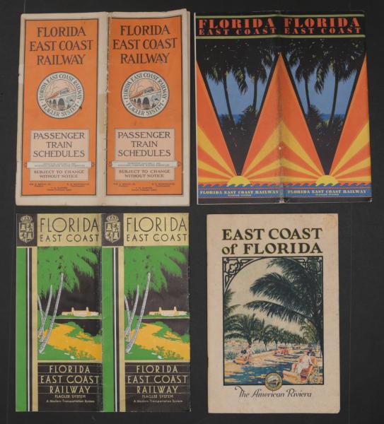 TEN PIECES OF FLORIDA EAST COAST