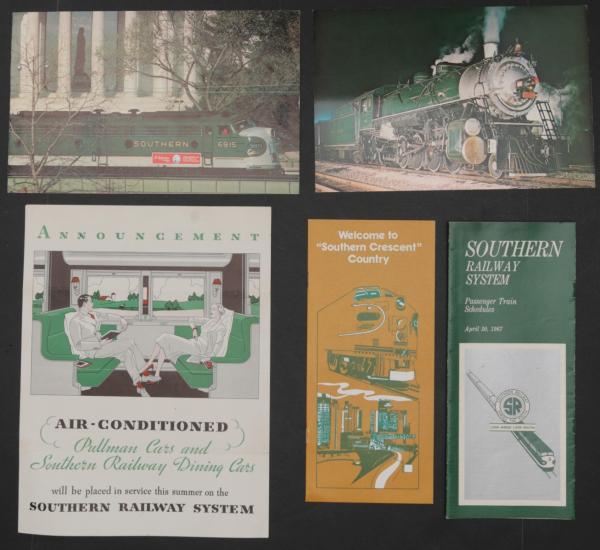 17 PIECES OF SOUTHERN RAILWAY SYSTEM