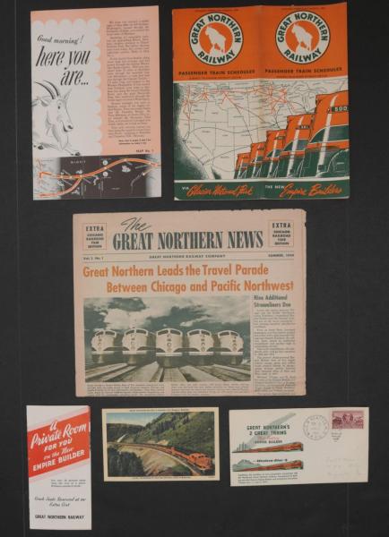 24 PIECES OF GREAT NORTHERN RAILROAD 2f5759