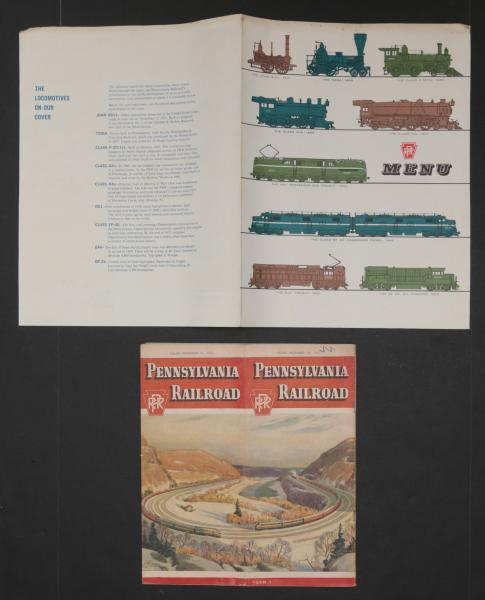 TEN PIECES OF PENNSYLVANIA RAILROAD