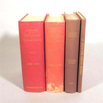 4 vols.  Genealogy:  Frazer, Persifor.