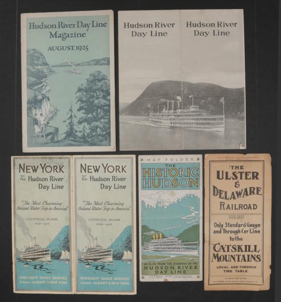 HUDSON RIVER DAY LINE STEAMSHIP TRAVEL