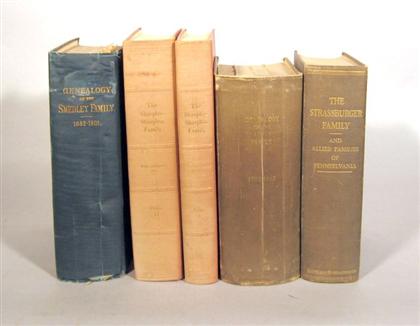5 vols Genealogy Cope Gilbert  4bbfa