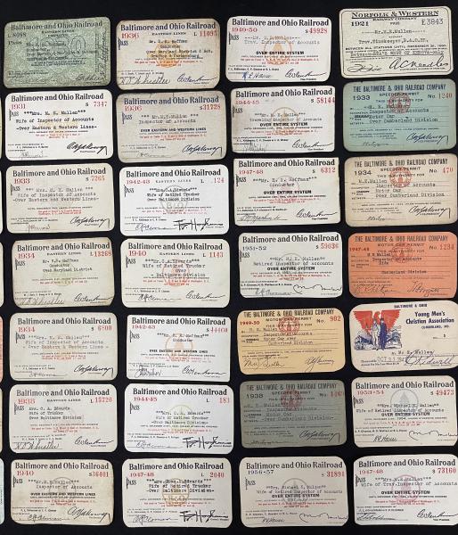 101 EARLY 20TH CENT PASSES. MOSTLY
