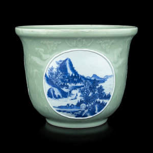 A Chinese Celadon Ground Blue and 2f57de