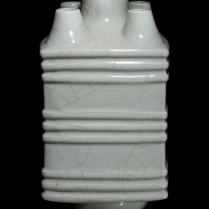 A Chinese Celdaon Glazed Cong Vase Height 2f57ef