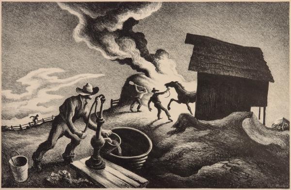 THOMAS HART BENTON 1889 1975  2f58bd