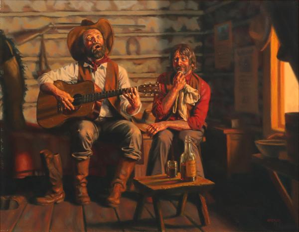 BOB BYERLEY 1941 2019 OIL ON 2f58cc