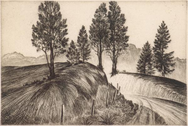 LLOYD C. FOLTZ (1897-1990) PENCIL