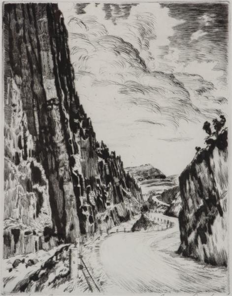 LYMAN BYXBE (1886-1980) PENCIL