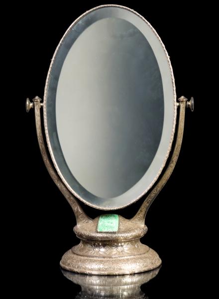 A BENSABBOTT STERLING SILVER VANITY