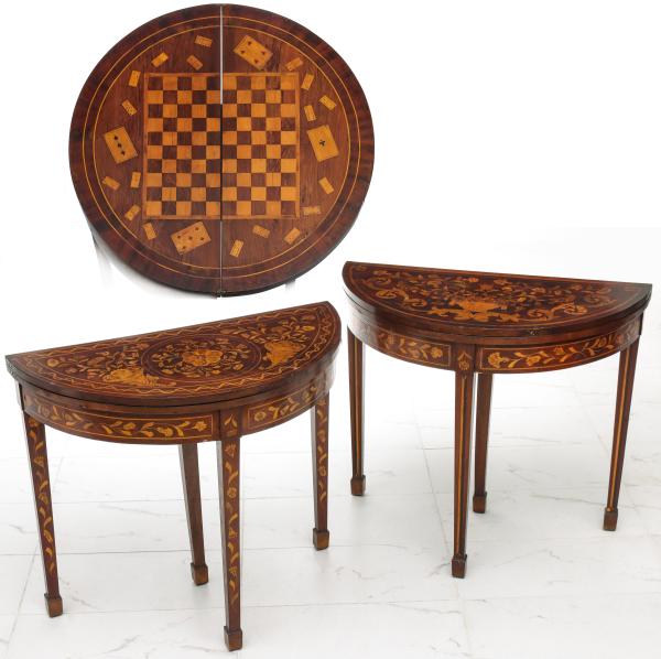 CIRCA 1800 DUTCH MAHOGANY AND INLAY 2f599d