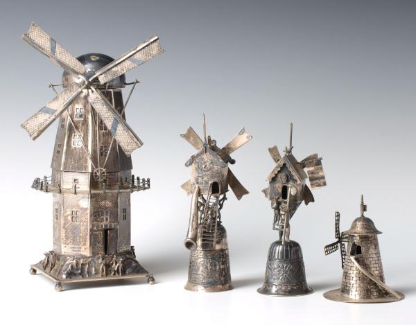 ANTIQUE DUTCH SPICE TOWER AND WINDMILL