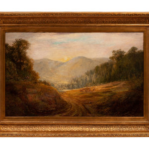 Hudson River School Untitled Haying  2f5ab6