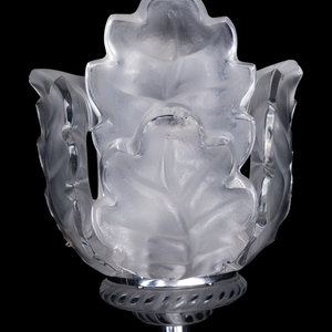 A Lalique Chene Wall Light 20th 2f5af8