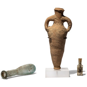 A Phoenician Glass Vessel, Roman Spindle