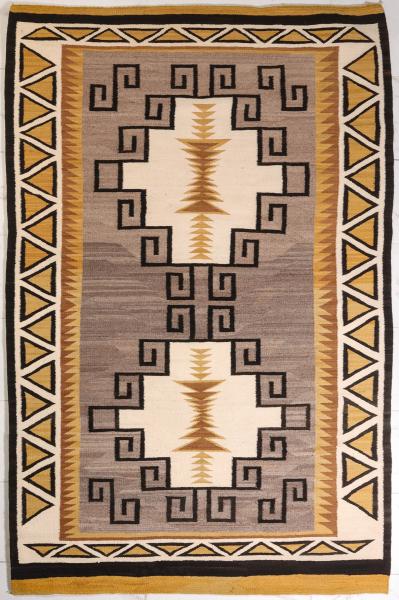 A FINE LARGE NICELY WOVEN NAVAJO