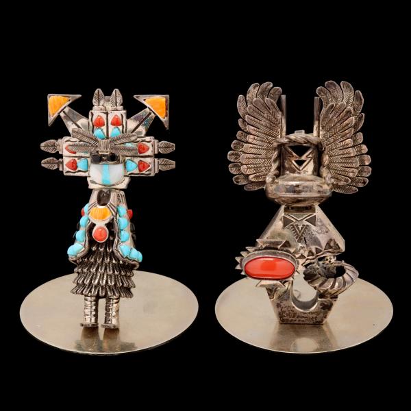 STERLING SILVER KACHINA DANCERS 2f5b8b