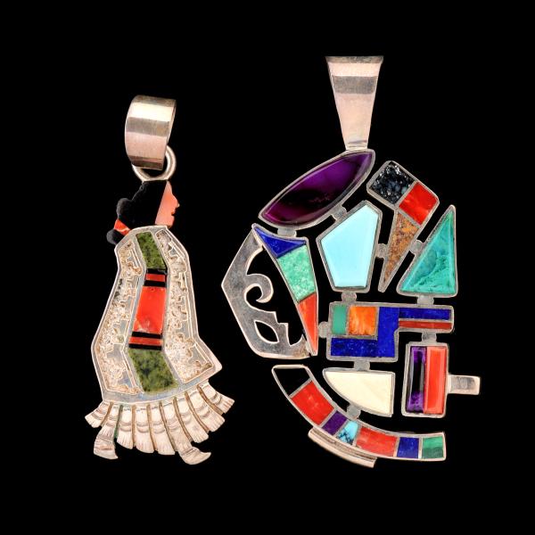 NATIVE AMERICAN INLAID JEWELRY