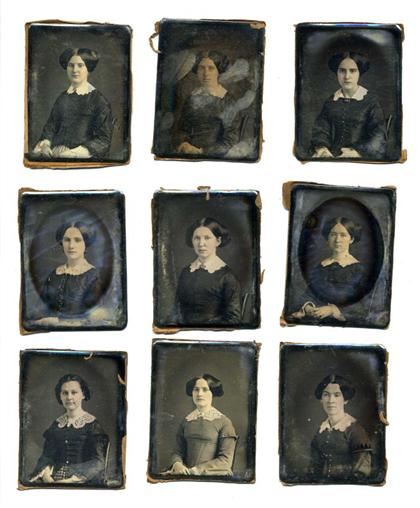 Lot Daguerreotype Portraits  4bc6b