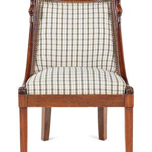 An Empire Style Low Side Chair
20th