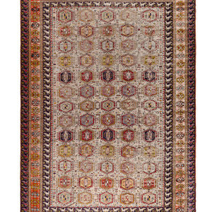 A Soumak Wool Rug
Mid-20th Century
12