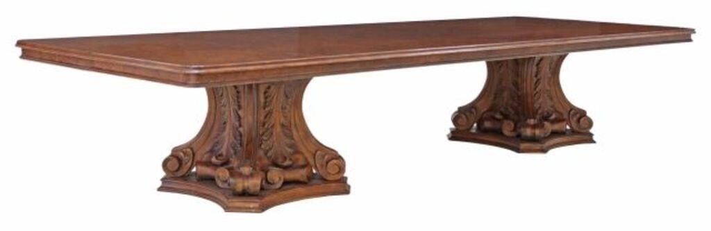 MONUMENTAL BURLWOOD DOUBLE PEDESTAL 2f8536