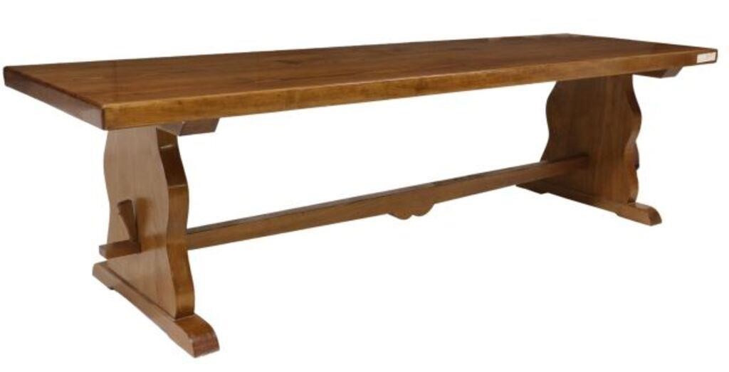FRENCH REFECTORY TRESTLE TABLE  2f8553