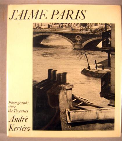 1 vol.  Kertesz, Andre. J'Aime