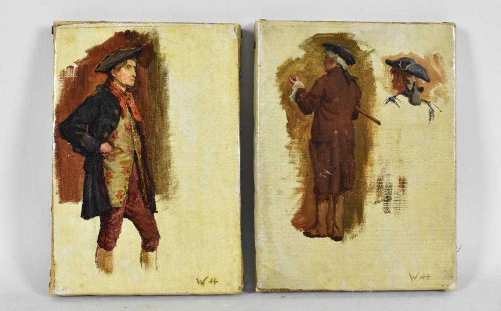 LATE 19TH CENTURY PAIR OF PAINTINGS  2f86ad