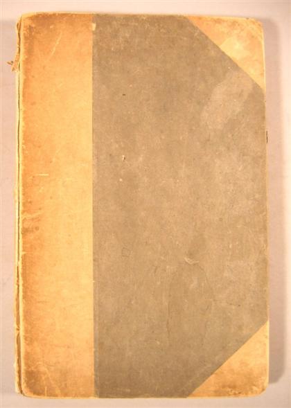 1 vol.  Burns, Robert. Poems and