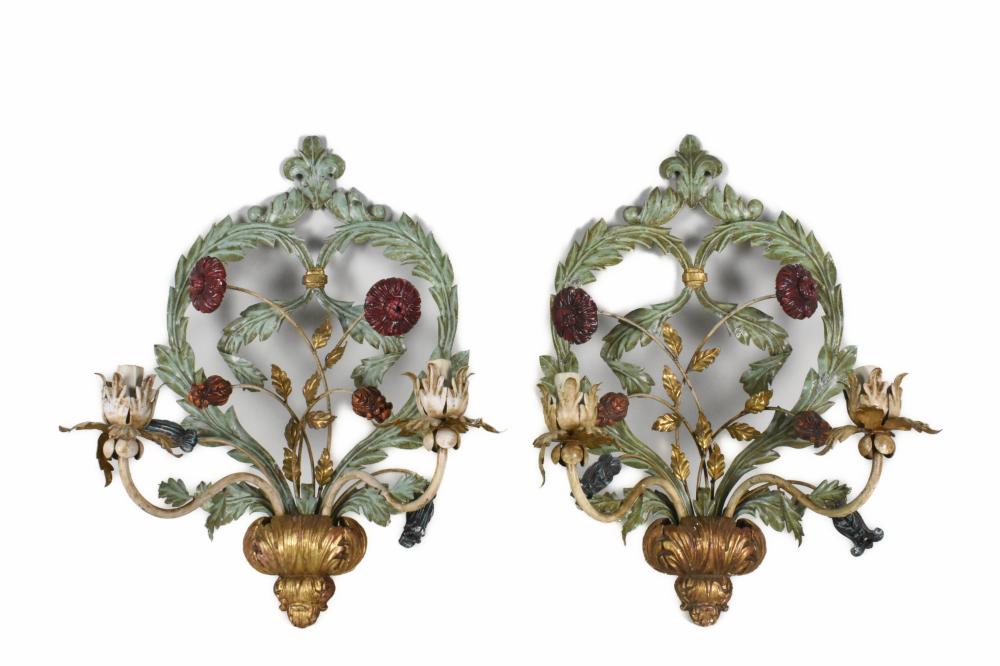 PAIR OF VINTAGE ITALIAN ROCOCO 2f8812