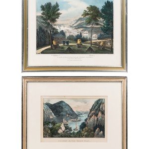 [HUDSON RIVER] -- CURRIER and IVES,