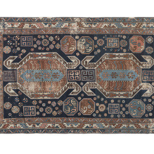 A Caucasian Wool Rug
Early 20th