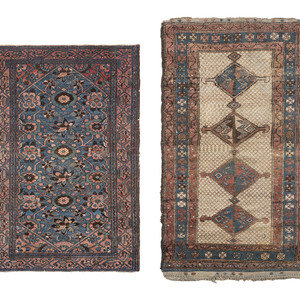 Two Persian Wool Rugs Early 20th 2f893d