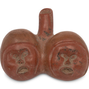 A Moche Double Monkey Vessel Peru  2f89a9