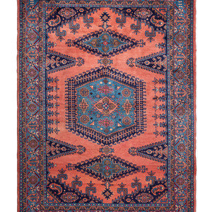 A Persian Rug
Early 20th Century
7 feet